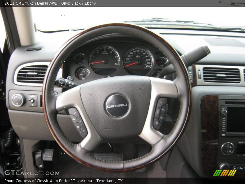 Onyx Black / Ebony 2011 GMC Yukon Denali AWD
