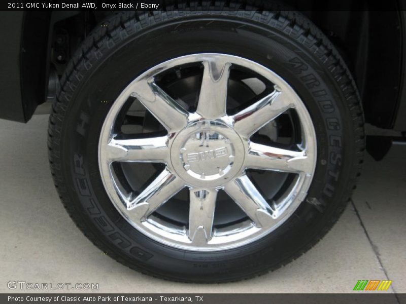 Onyx Black / Ebony 2011 GMC Yukon Denali AWD