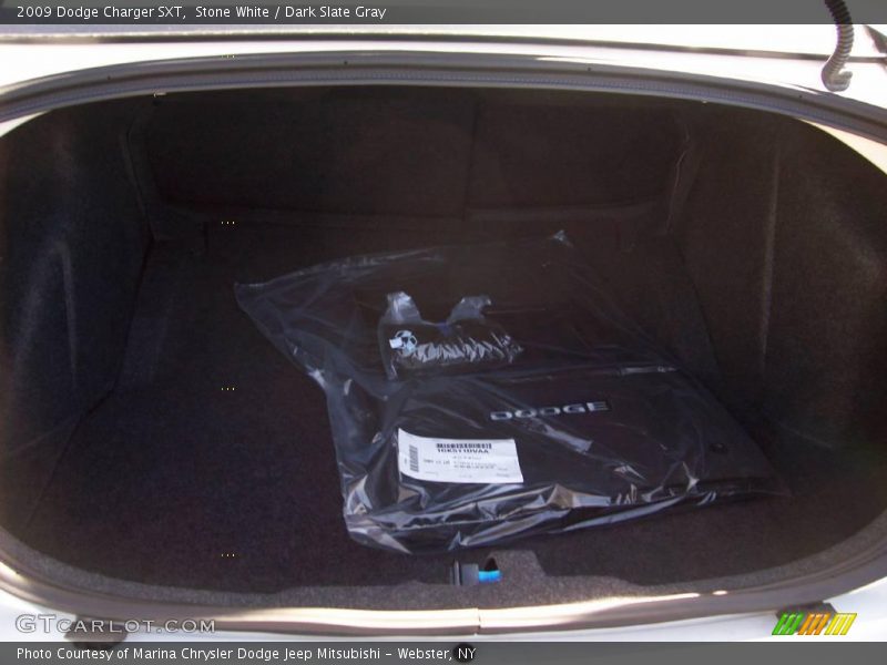 Stone White / Dark Slate Gray 2009 Dodge Charger SXT