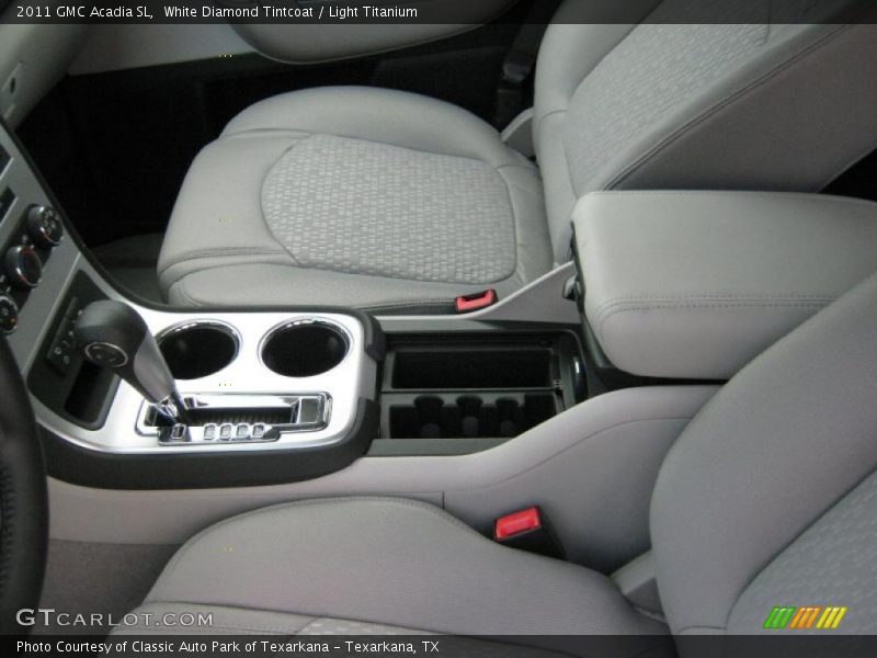 White Diamond Tintcoat / Light Titanium 2011 GMC Acadia SL