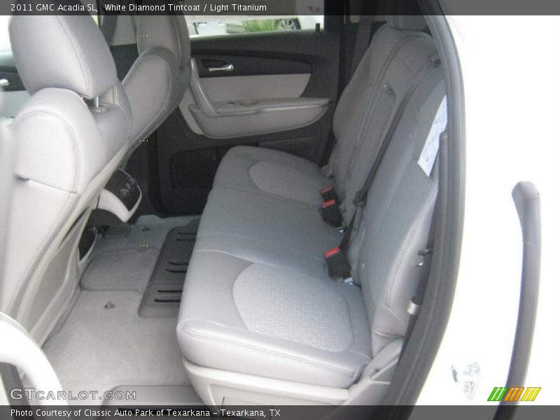 White Diamond Tintcoat / Light Titanium 2011 GMC Acadia SL