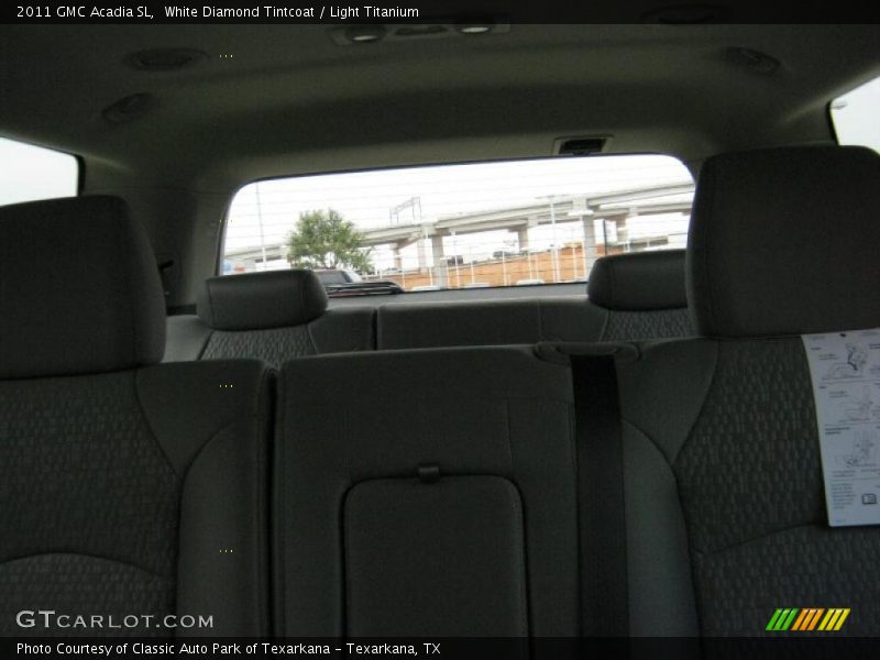 White Diamond Tintcoat / Light Titanium 2011 GMC Acadia SL