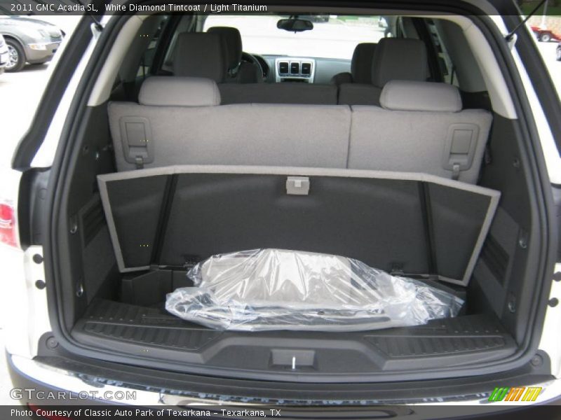 White Diamond Tintcoat / Light Titanium 2011 GMC Acadia SL