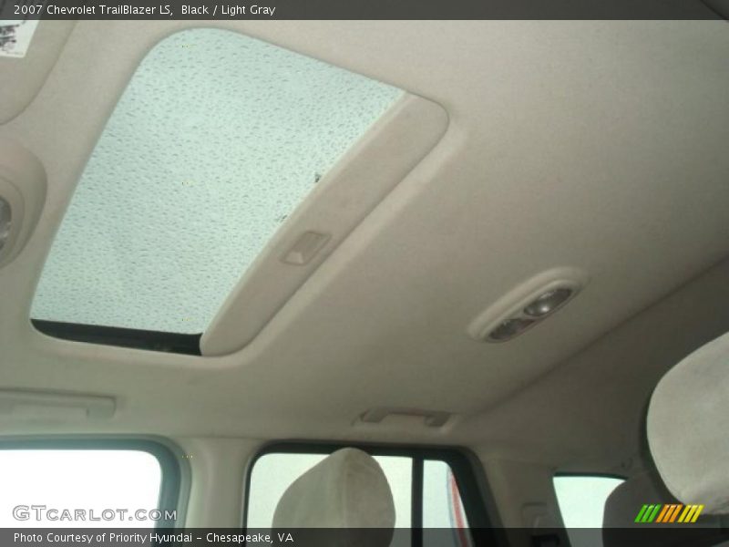 Black / Light Gray 2007 Chevrolet TrailBlazer LS