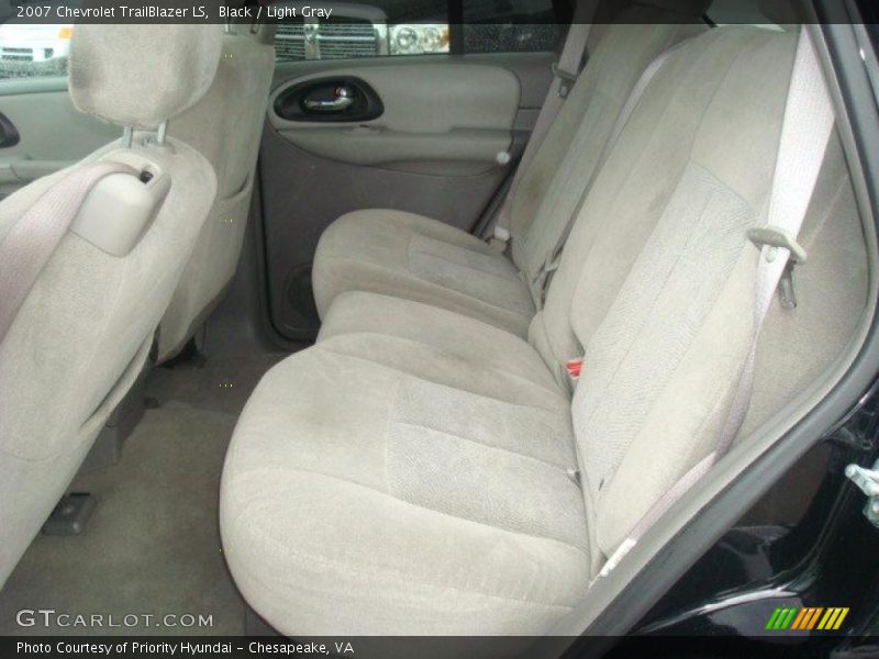 Black / Light Gray 2007 Chevrolet TrailBlazer LS