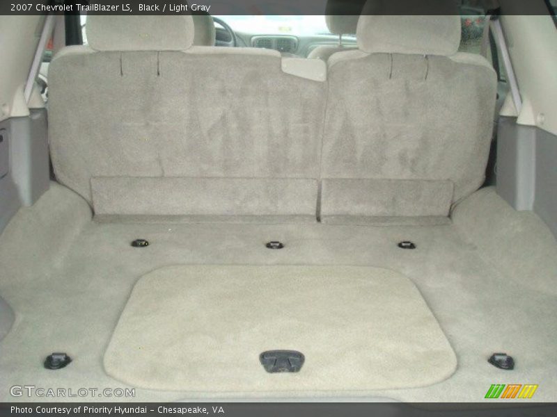 Black / Light Gray 2007 Chevrolet TrailBlazer LS