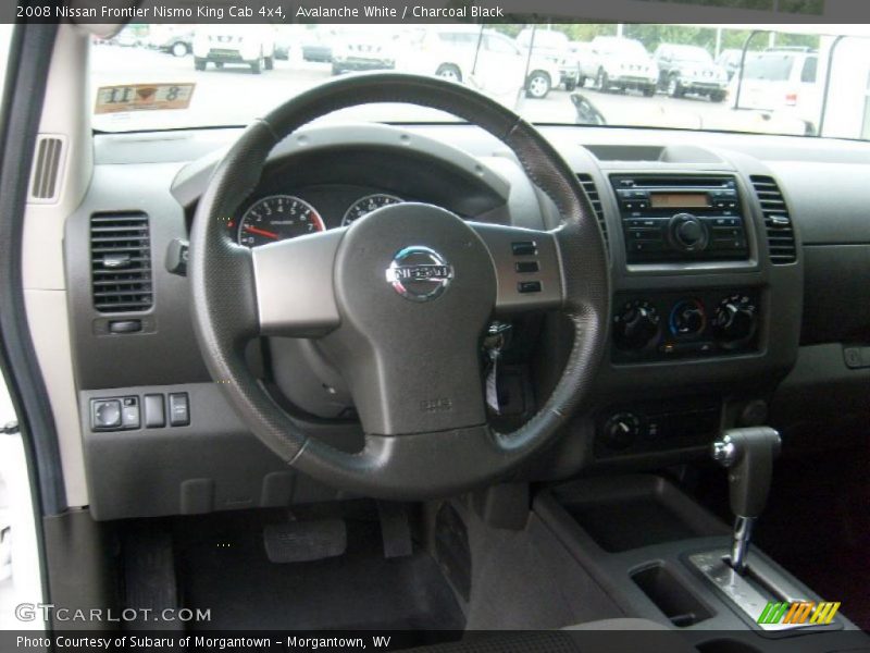 Avalanche White / Charcoal Black 2008 Nissan Frontier Nismo King Cab 4x4