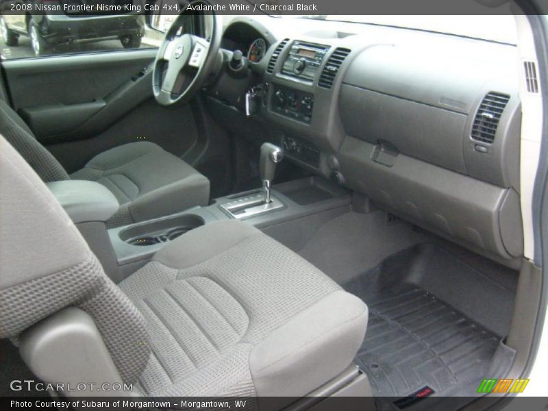 Avalanche White / Charcoal Black 2008 Nissan Frontier Nismo King Cab 4x4