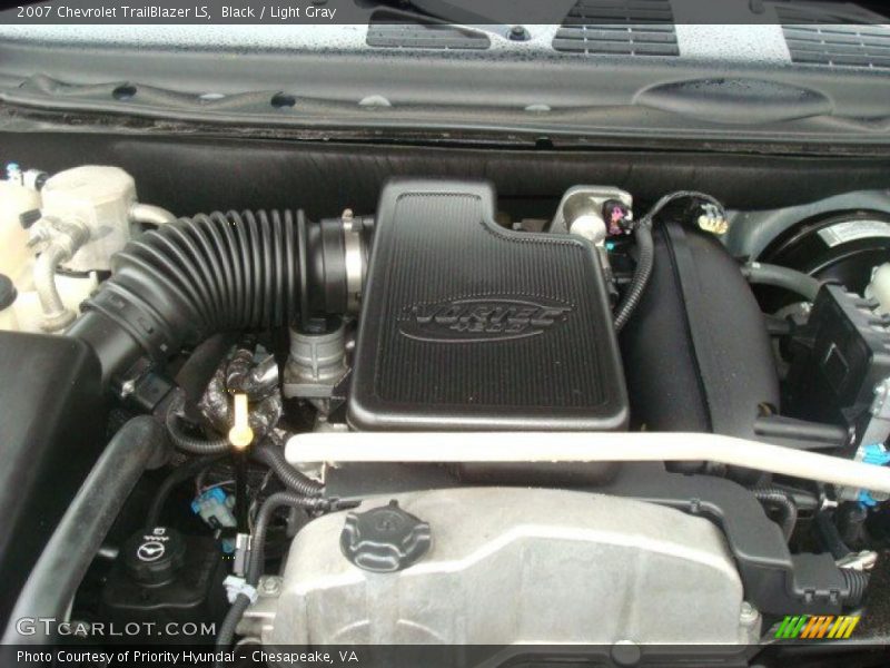 Black / Light Gray 2007 Chevrolet TrailBlazer LS