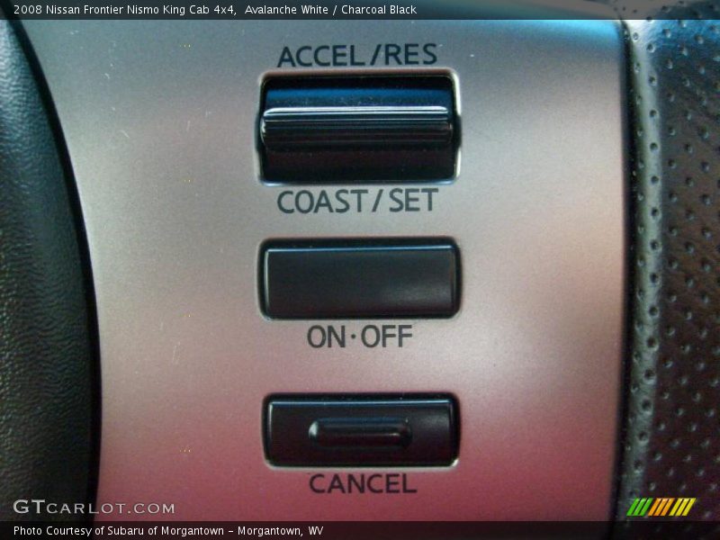 Avalanche White / Charcoal Black 2008 Nissan Frontier Nismo King Cab 4x4