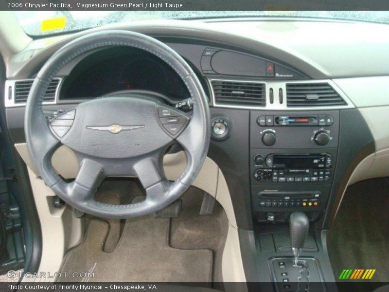 Magnesium Green Pearl / Light Taupe 2006 Chrysler Pacifica