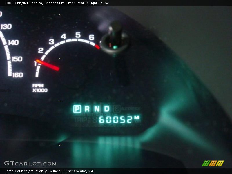 Magnesium Green Pearl / Light Taupe 2006 Chrysler Pacifica