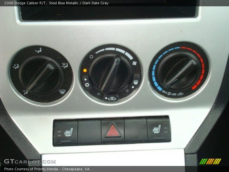 Steel Blue Metallic / Dark Slate Gray 2008 Dodge Caliber R/T