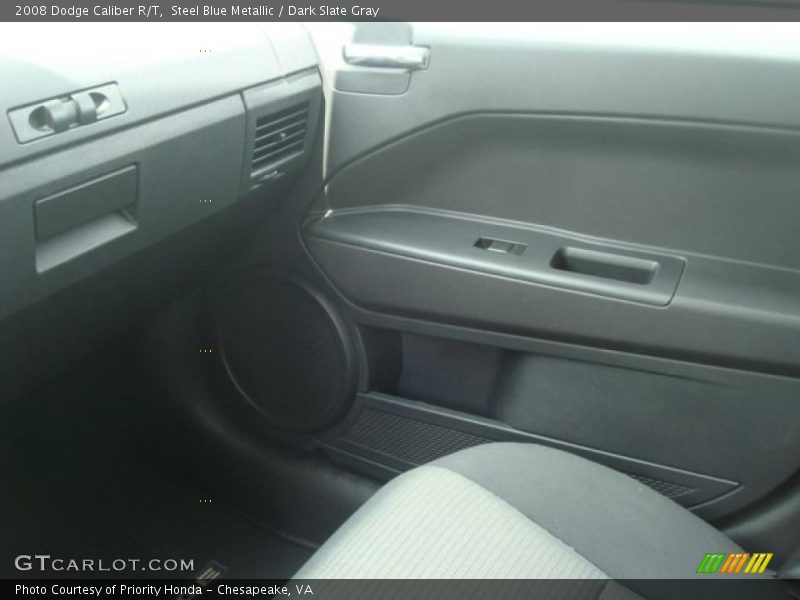 Steel Blue Metallic / Dark Slate Gray 2008 Dodge Caliber R/T