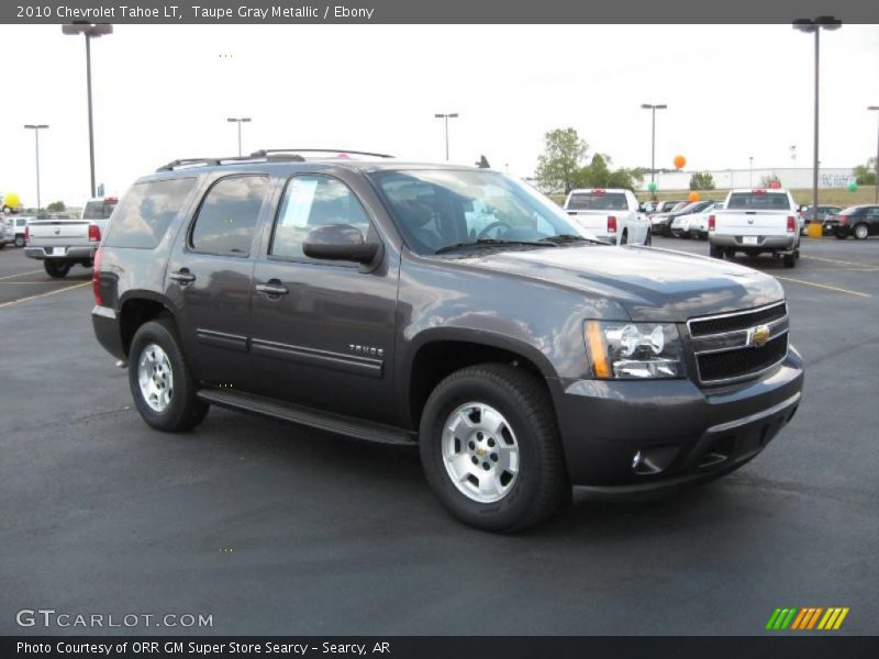 Taupe Gray Metallic / Ebony 2010 Chevrolet Tahoe LT
