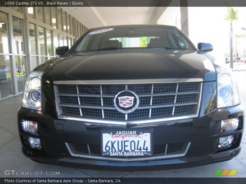 Black Raven / Ebony 2008 Cadillac STS V6