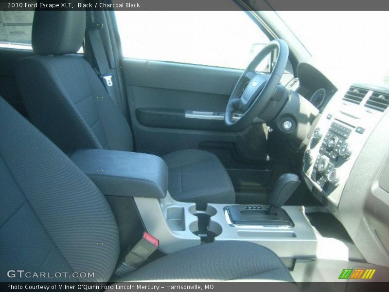 Black / Charcoal Black 2010 Ford Escape XLT