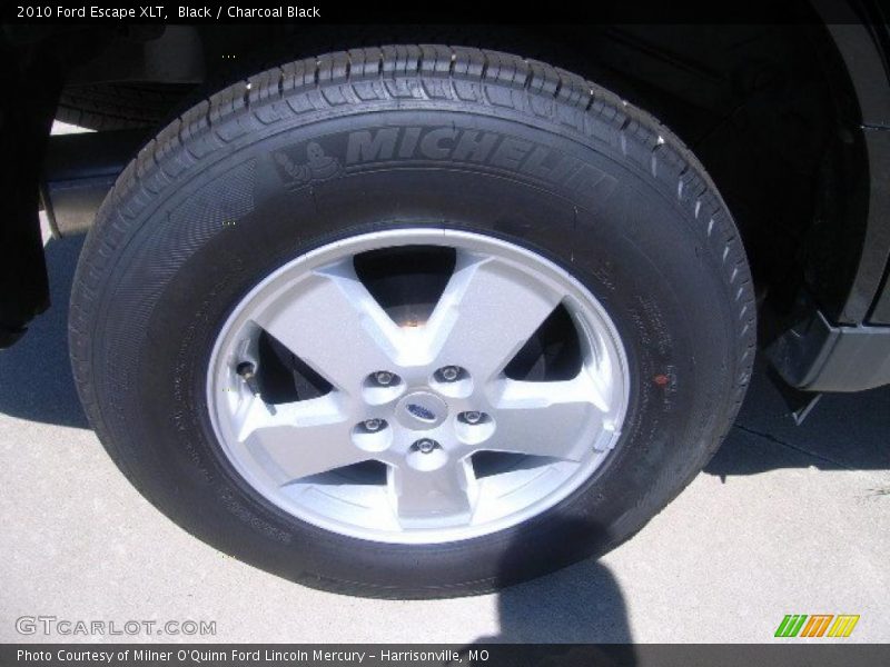 Black / Charcoal Black 2010 Ford Escape XLT