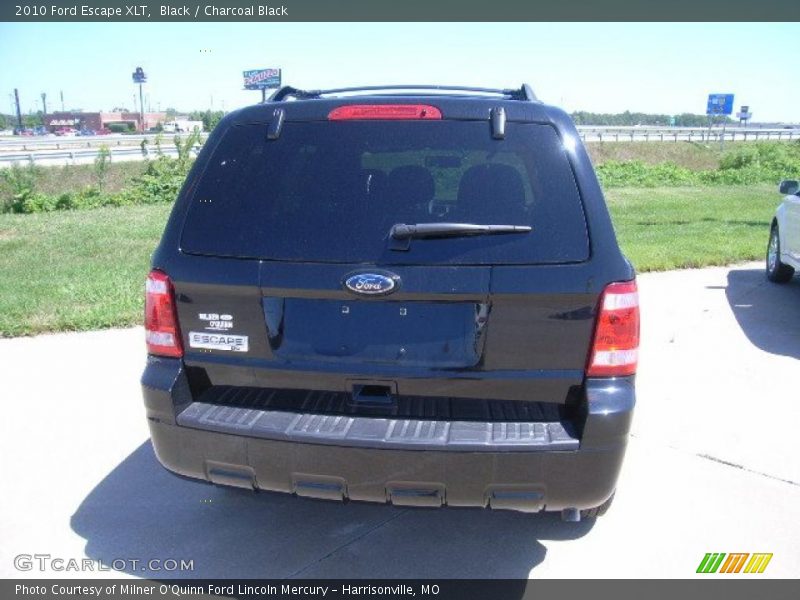 Black / Charcoal Black 2010 Ford Escape XLT