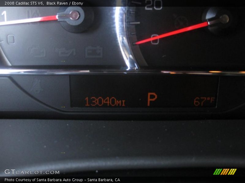 Black Raven / Ebony 2008 Cadillac STS V6
