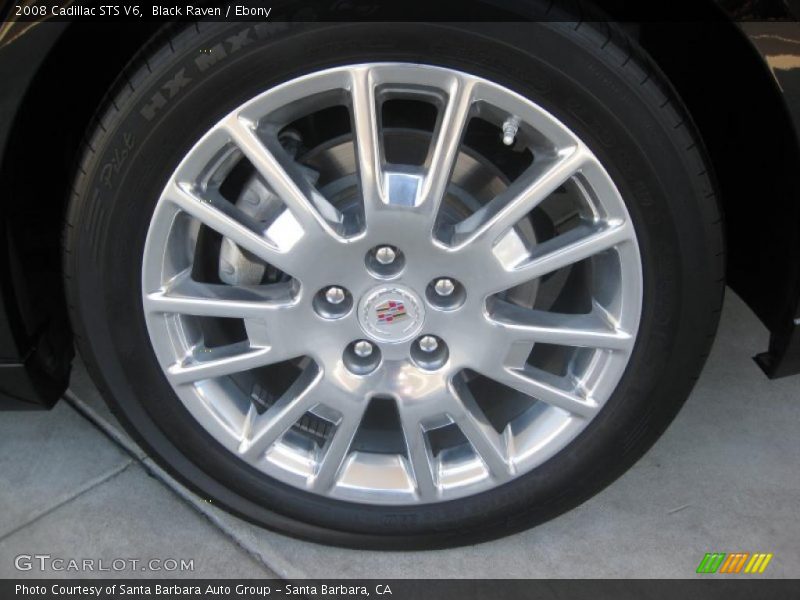 Black Raven / Ebony 2008 Cadillac STS V6