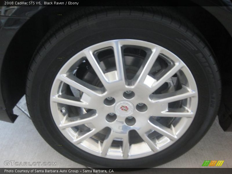 Black Raven / Ebony 2008 Cadillac STS V6