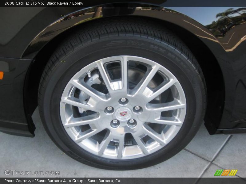 Black Raven / Ebony 2008 Cadillac STS V6