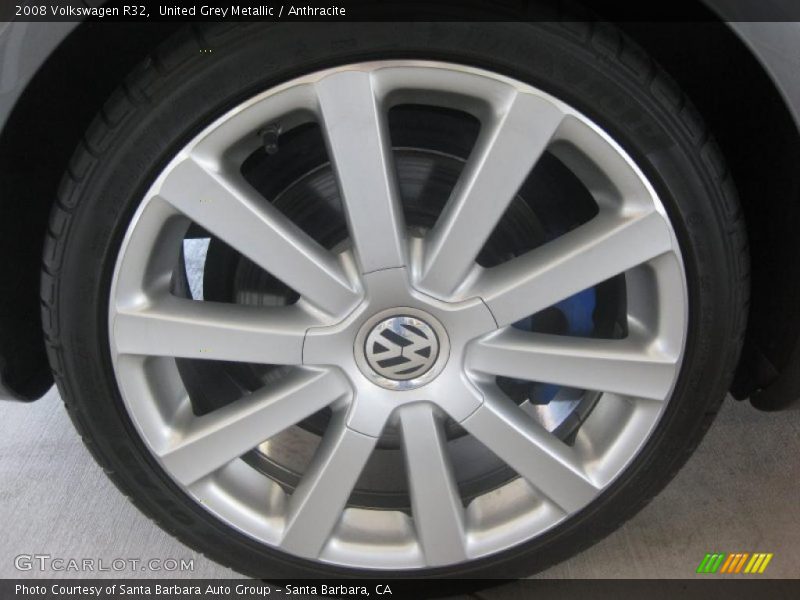 United Grey Metallic / Anthracite 2008 Volkswagen R32