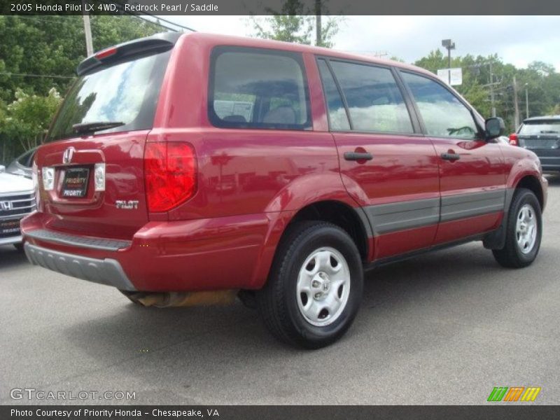 Redrock Pearl / Saddle 2005 Honda Pilot LX 4WD
