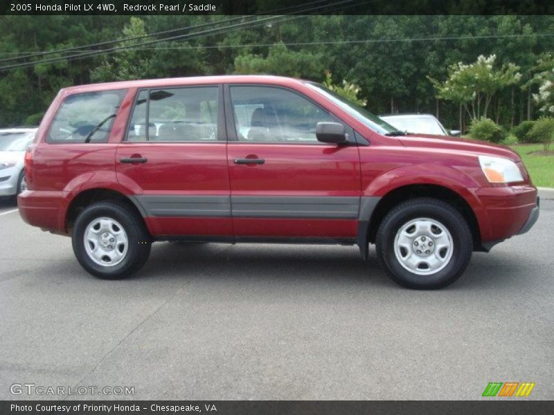 Redrock Pearl / Saddle 2005 Honda Pilot LX 4WD