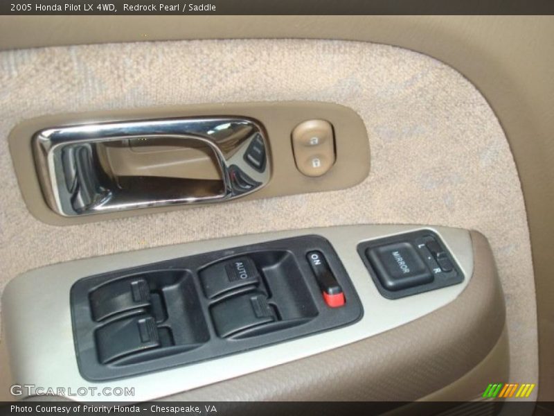 Redrock Pearl / Saddle 2005 Honda Pilot LX 4WD