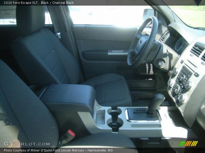 Black / Charcoal Black 2010 Ford Escape XLT
