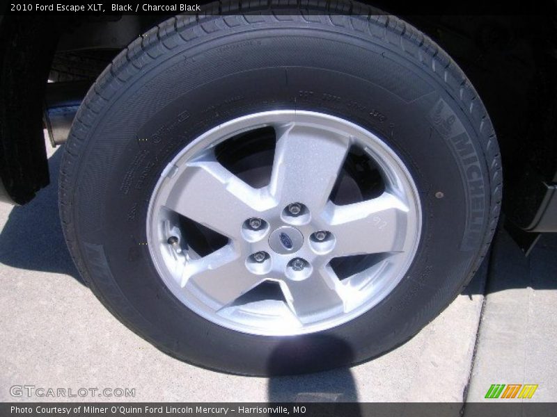 Black / Charcoal Black 2010 Ford Escape XLT