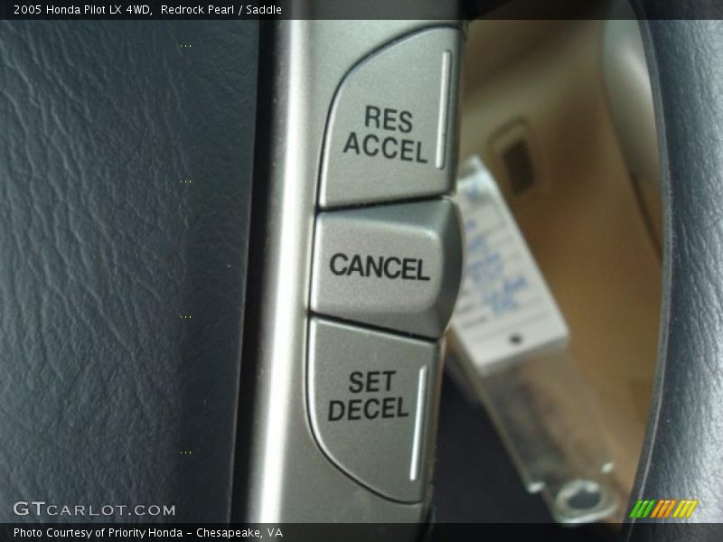 Redrock Pearl / Saddle 2005 Honda Pilot LX 4WD