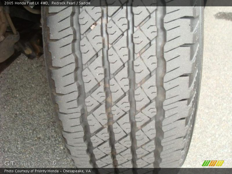 Redrock Pearl / Saddle 2005 Honda Pilot LX 4WD