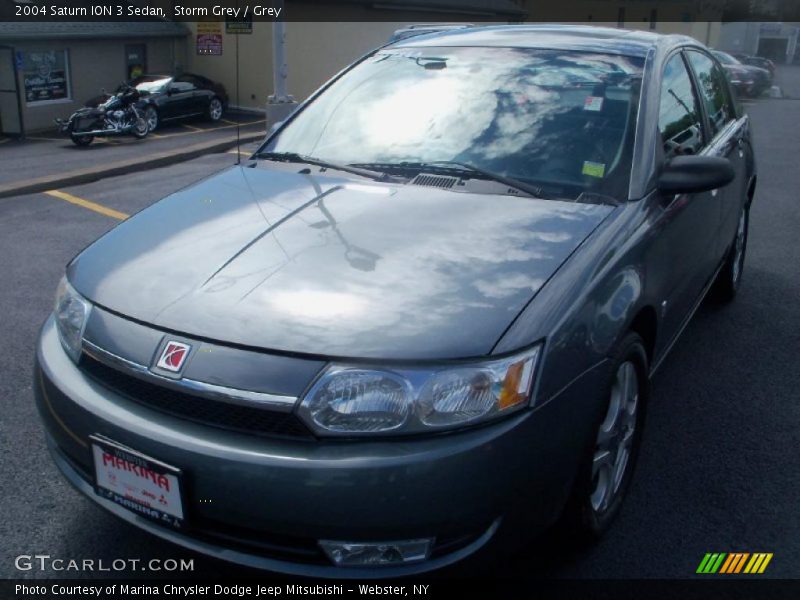 Storm Grey / Grey 2004 Saturn ION 3 Sedan