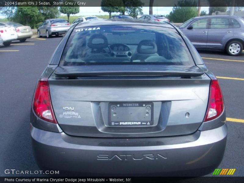 Storm Grey / Grey 2004 Saturn ION 3 Sedan