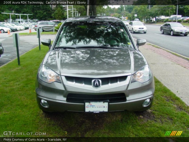Carbon Bronze Pearl / Ebony 2008 Acura RDX Technology
