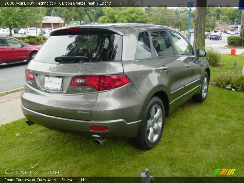 Carbon Bronze Pearl / Ebony 2008 Acura RDX Technology