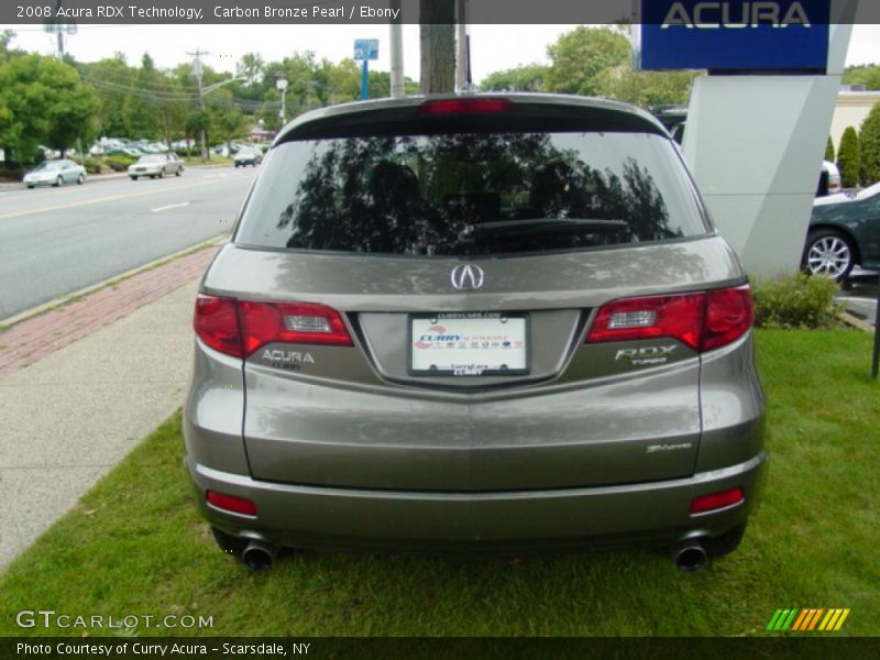 Carbon Bronze Pearl / Ebony 2008 Acura RDX Technology