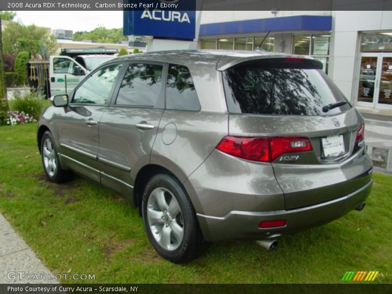 Carbon Bronze Pearl / Ebony 2008 Acura RDX Technology