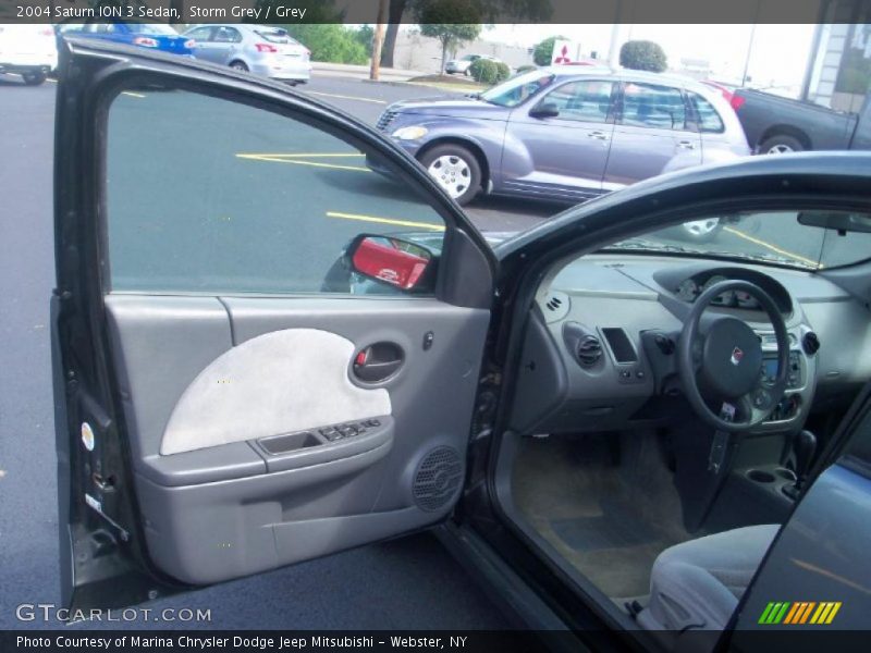 Storm Grey / Grey 2004 Saturn ION 3 Sedan