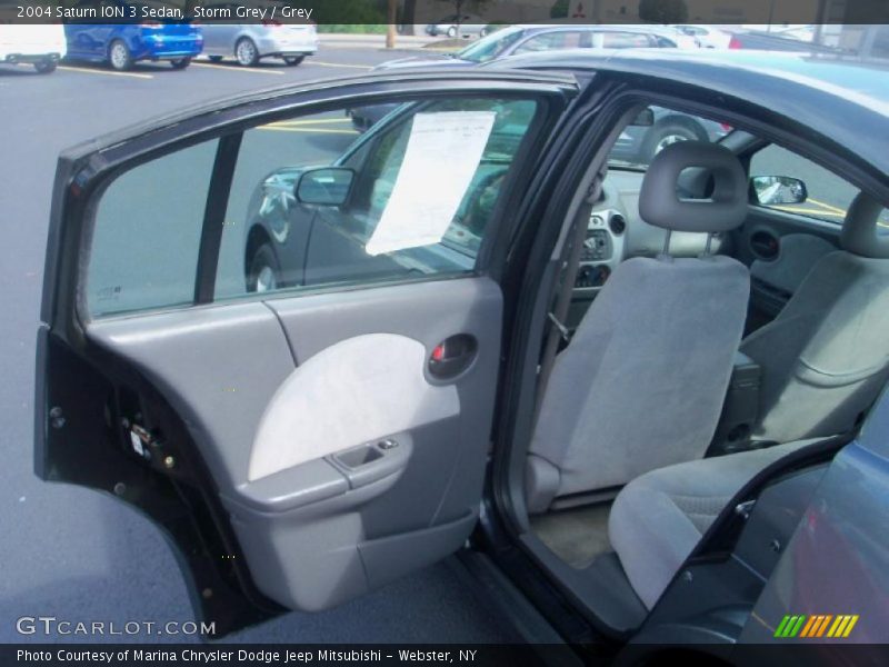 Storm Grey / Grey 2004 Saturn ION 3 Sedan