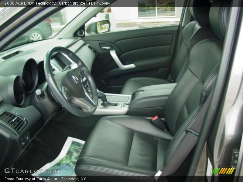 Carbon Bronze Pearl / Ebony 2008 Acura RDX Technology