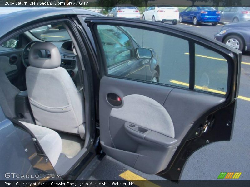 Storm Grey / Grey 2004 Saturn ION 3 Sedan