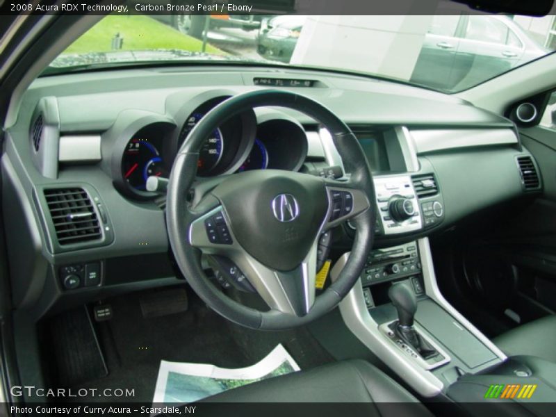 Carbon Bronze Pearl / Ebony 2008 Acura RDX Technology