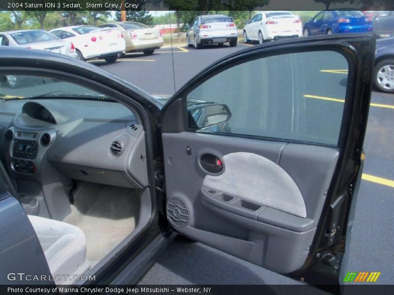 Storm Grey / Grey 2004 Saturn ION 3 Sedan