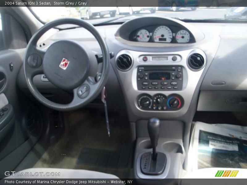 Storm Grey / Grey 2004 Saturn ION 3 Sedan