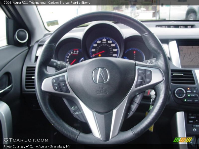 Carbon Bronze Pearl / Ebony 2008 Acura RDX Technology