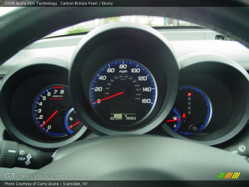 Carbon Bronze Pearl / Ebony 2008 Acura RDX Technology